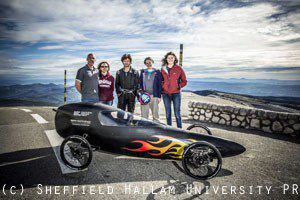 Terry Senior, Christina King. Guy Martin, Dr. Heather Driscoll and Alice Bullas