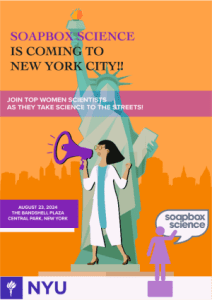 Soapbox Science New York poster